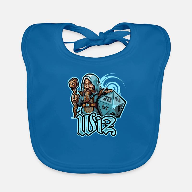RPG Wizard Organic Baby Bibs