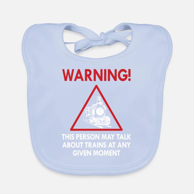train Organic Baby Bibs