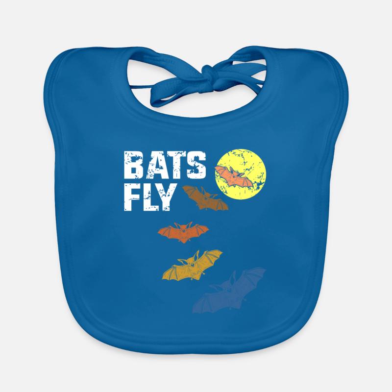 bat Organic Baby Bibs