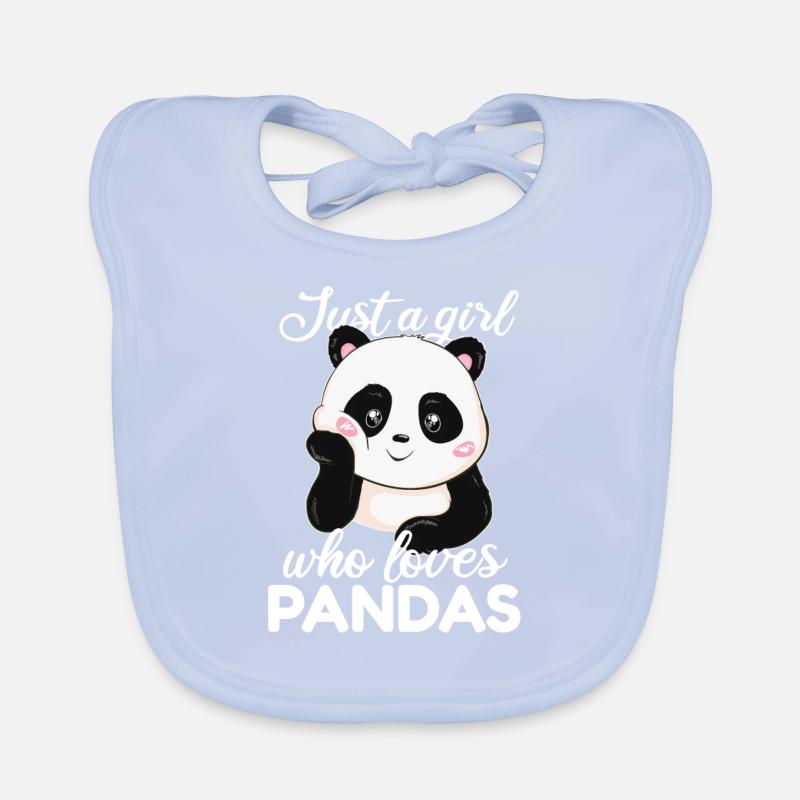 Panda Baby Bio-Lätzchen