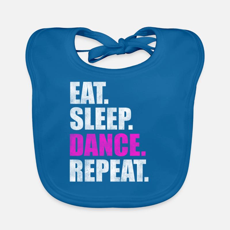 Dancing dance dancer dancer saying gift Organic Baby Bibs
