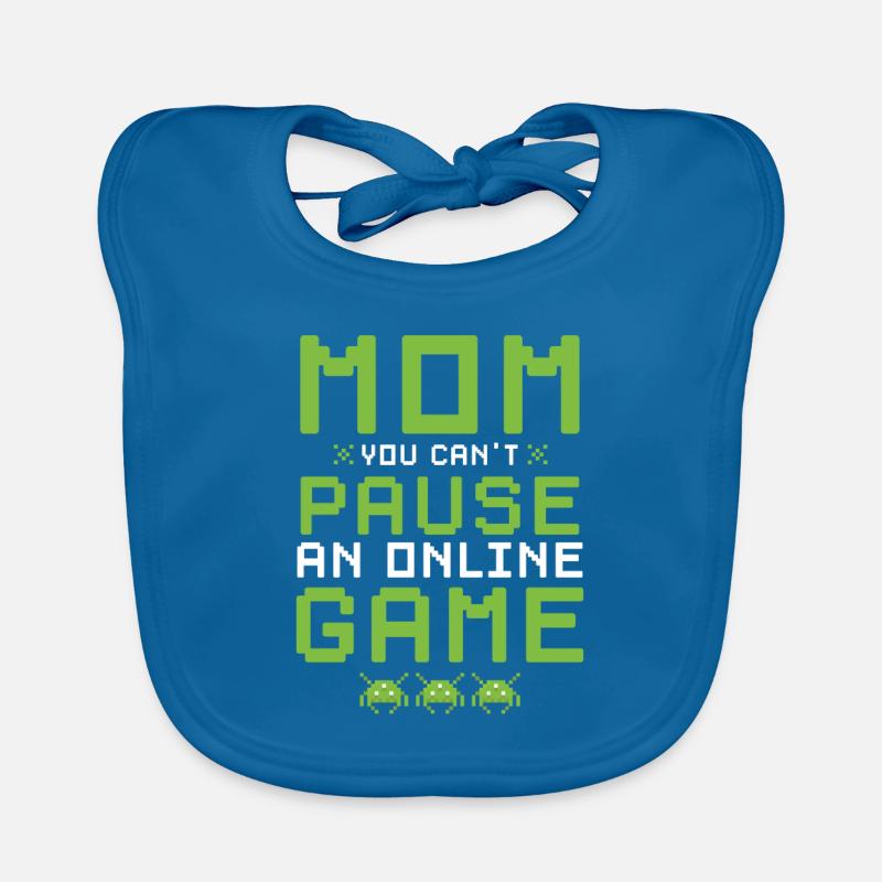 Gamers Gaming Videogames Computers Gift Mom You Organic Baby Bibs