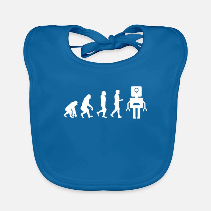 Robotics Robot Evolution Organic Baby Bibs