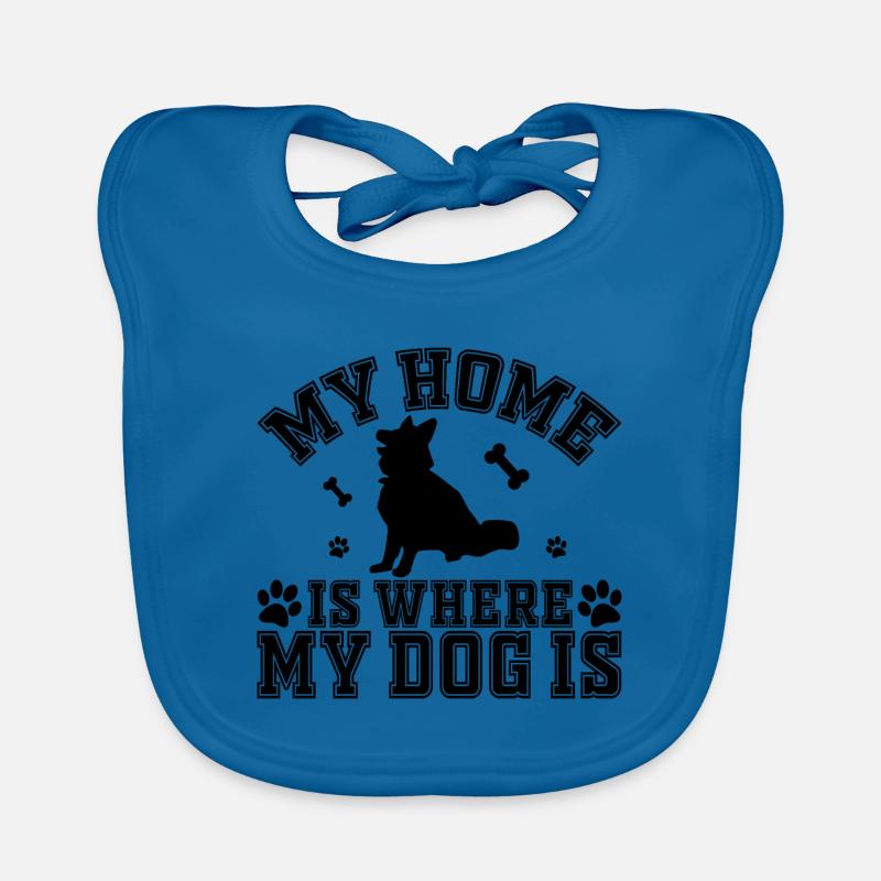 Conception de chiens super mignon Bavoir bio Bébé