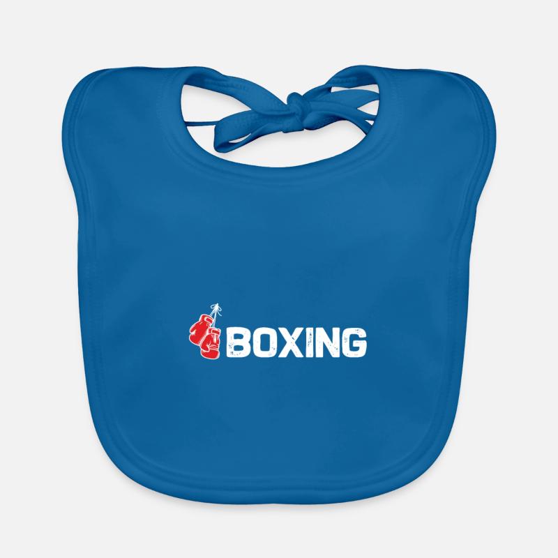 Boxe - boxeur combattant Bavoir bio Bébé
