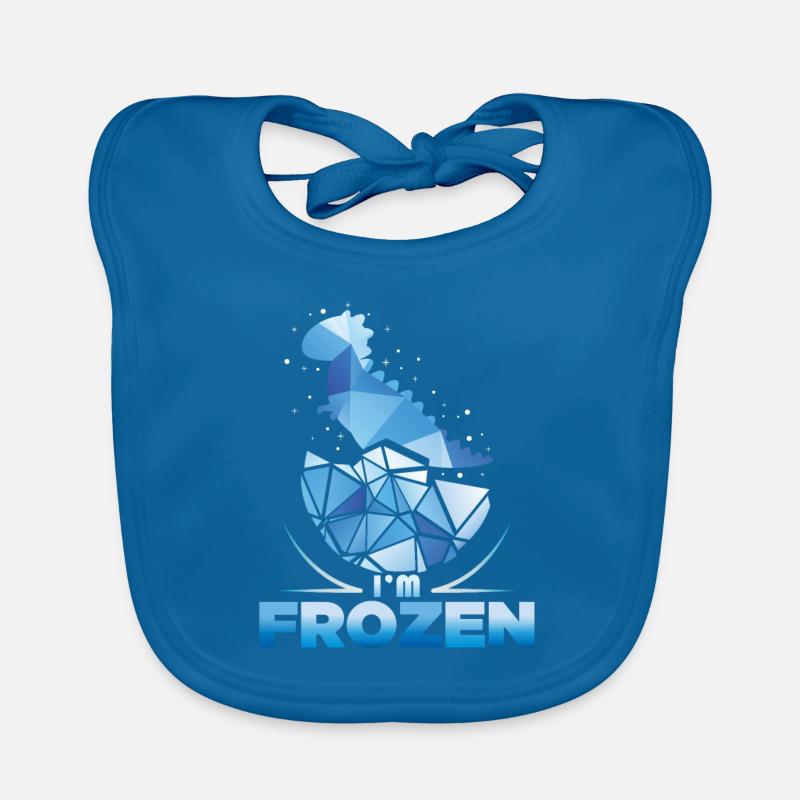 Frozen dino Baby Bio-Lätzchen