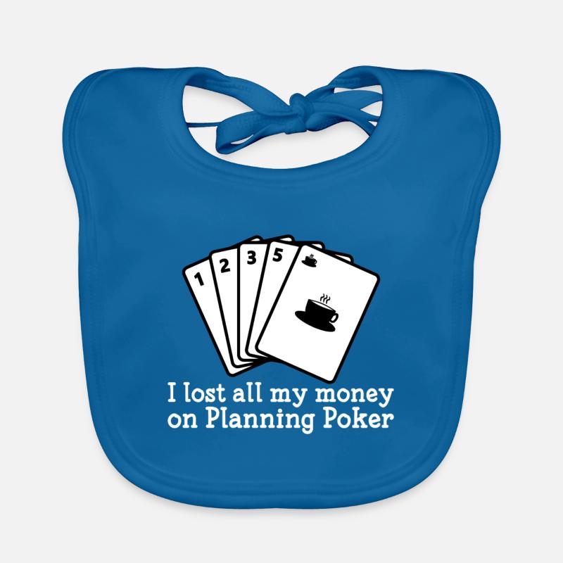 Scrum Planning Poker Organic Baby Bibs