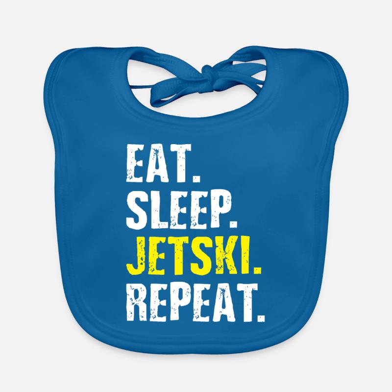 Jetski Gift Idea Organic Baby Bibs