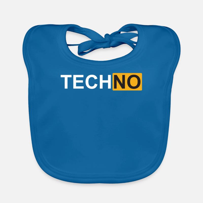 Techno Hub Rave Geschenk Hardstyle Hardtekk Baby Bio-Lätzchen