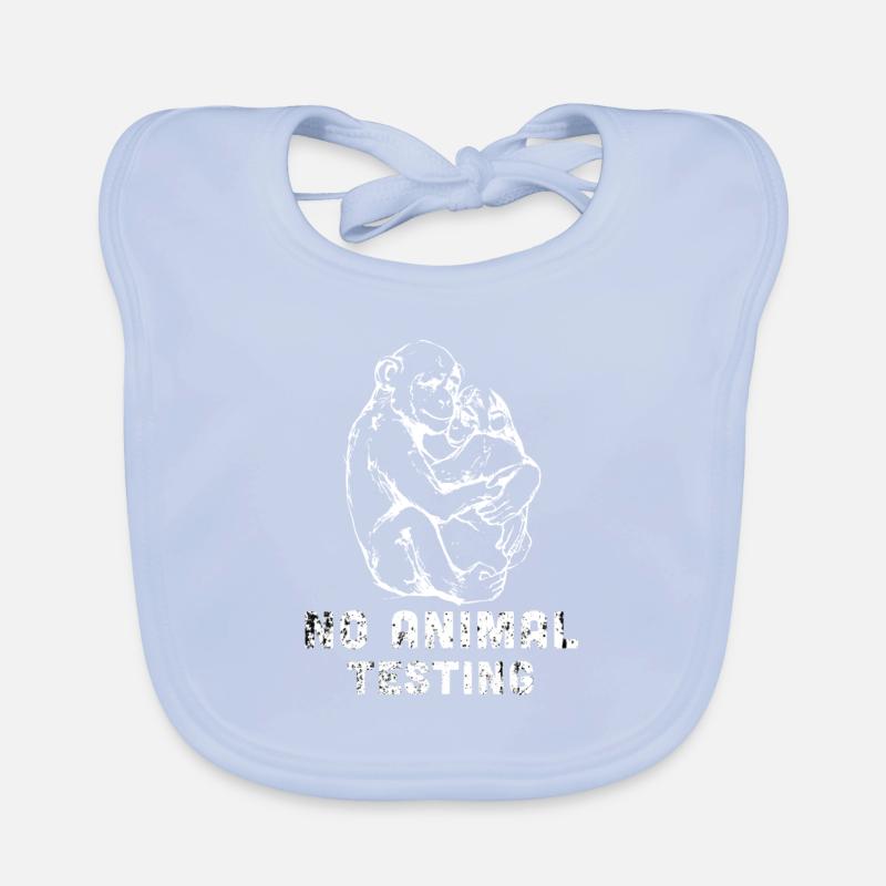 Stops animal testing Organic Baby Bibs