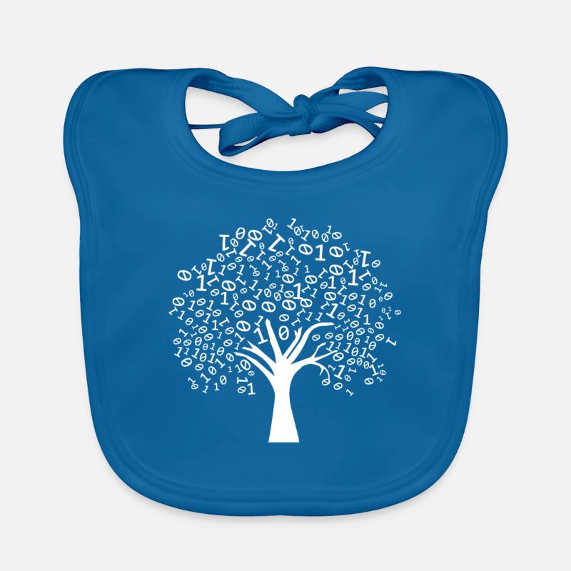 Programmeur Arbre binaire Bavoir bio Bébé