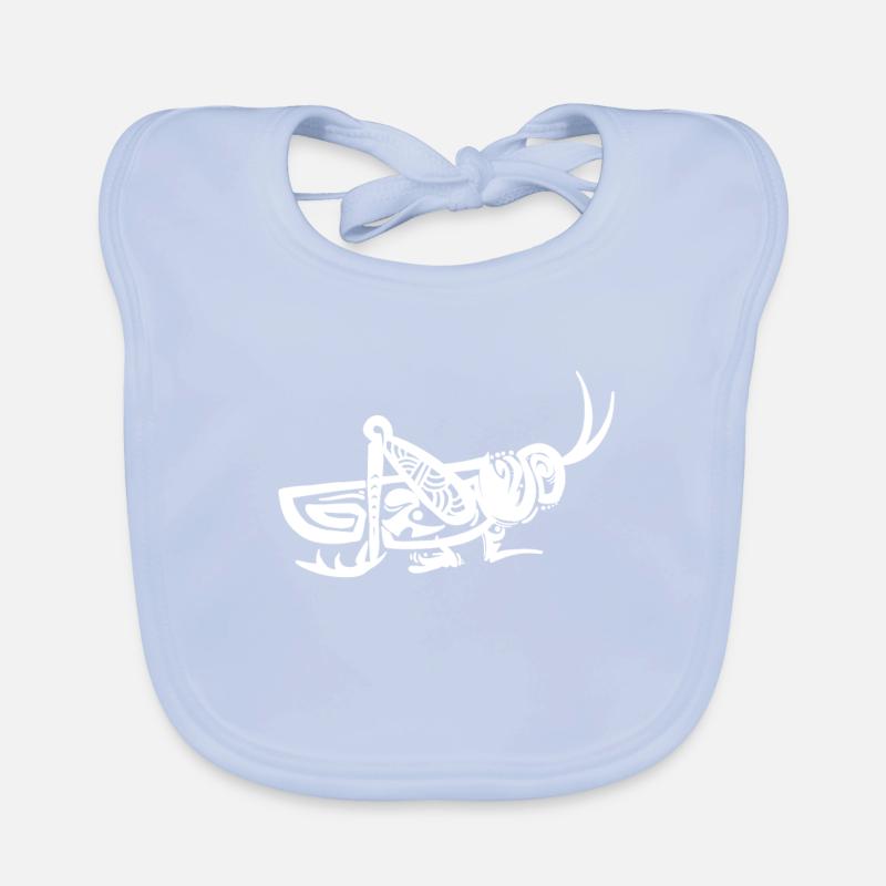 grasshopper Organic Baby Bibs