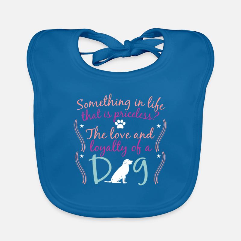 Hund Hündchen Hunde Geschenk Geschenkidee Baby Bio-Lätzchen