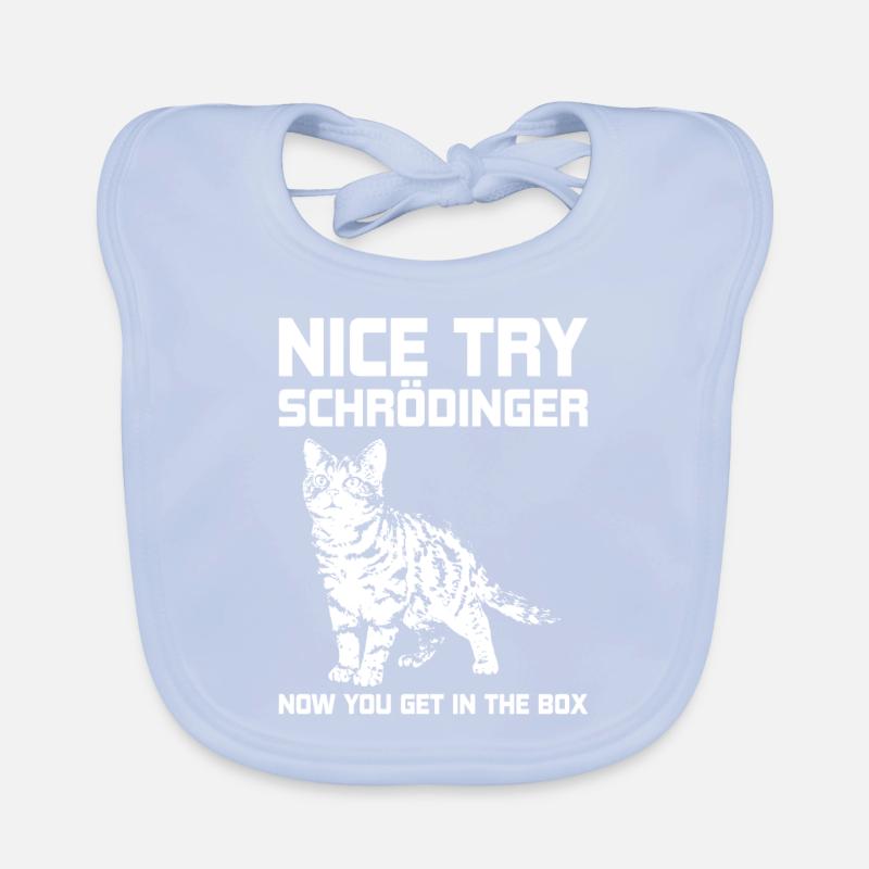 physics Organic Baby Bibs