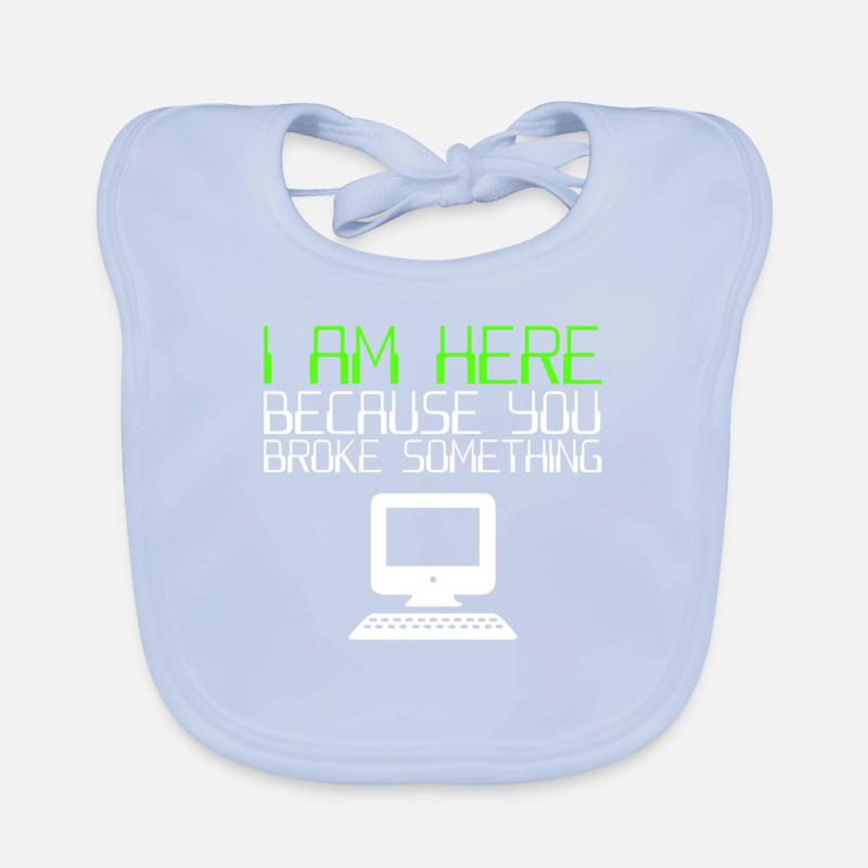 IT Helpdesk It Support Baby Bio-Lätzchen