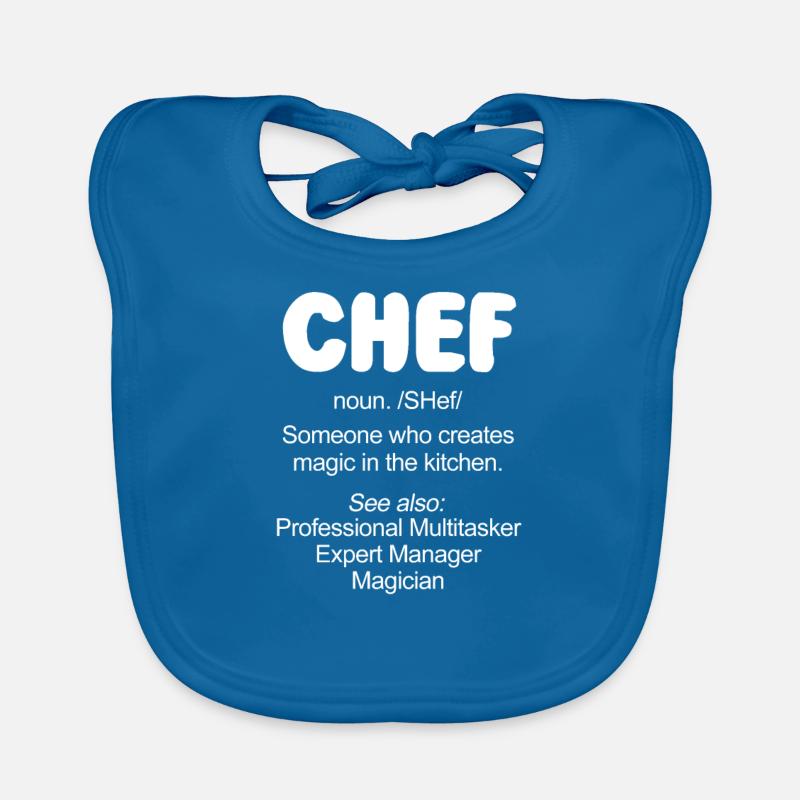 Définition du chef Bavoir bio Bébé