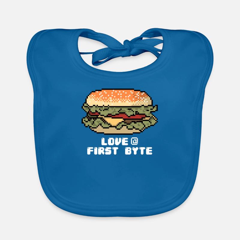 Burger Hamburger Bavoir bio Bébé