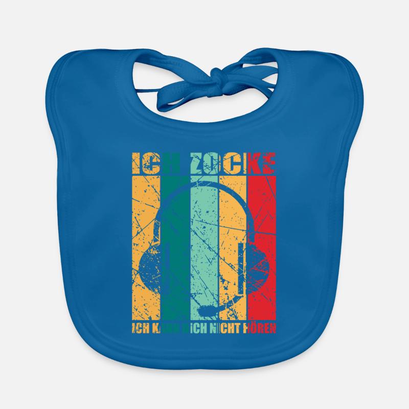 Computer gaming Organic Baby Bibs