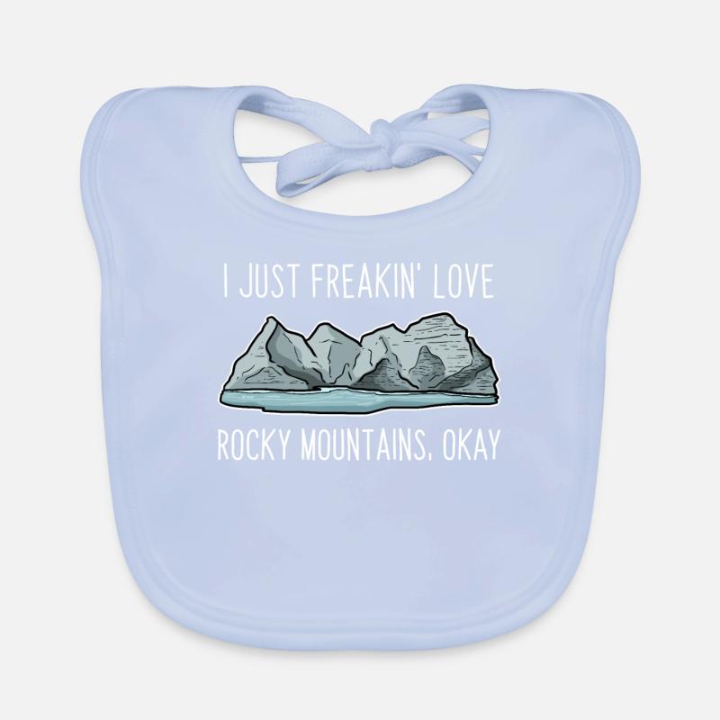 Rocky Mountains Baby Bio-Lätzchen