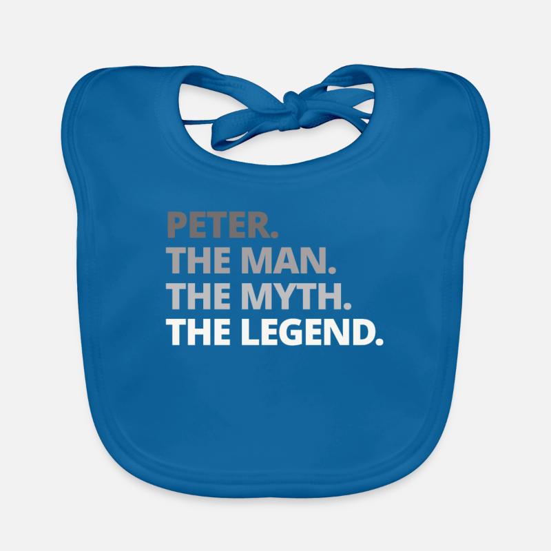 Peter saying gift Organic Baby Bibs