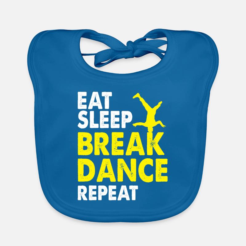 Breakdance Bavoir bio Bébé