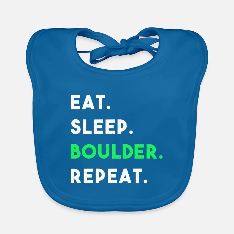 MANGER RÉPÉTITION BOULDER SLEEP Bavoir bio Bébé