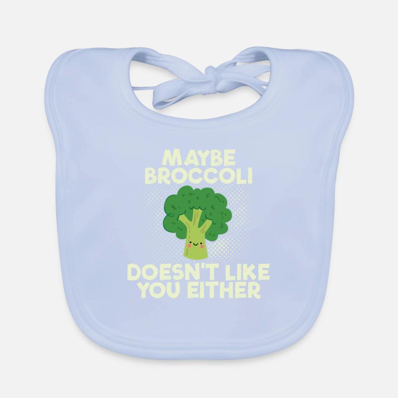 broccoli Organic Baby Bibs