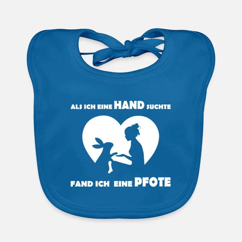 Hasen Freund süß Spruch Baby Bio-Lätzchen