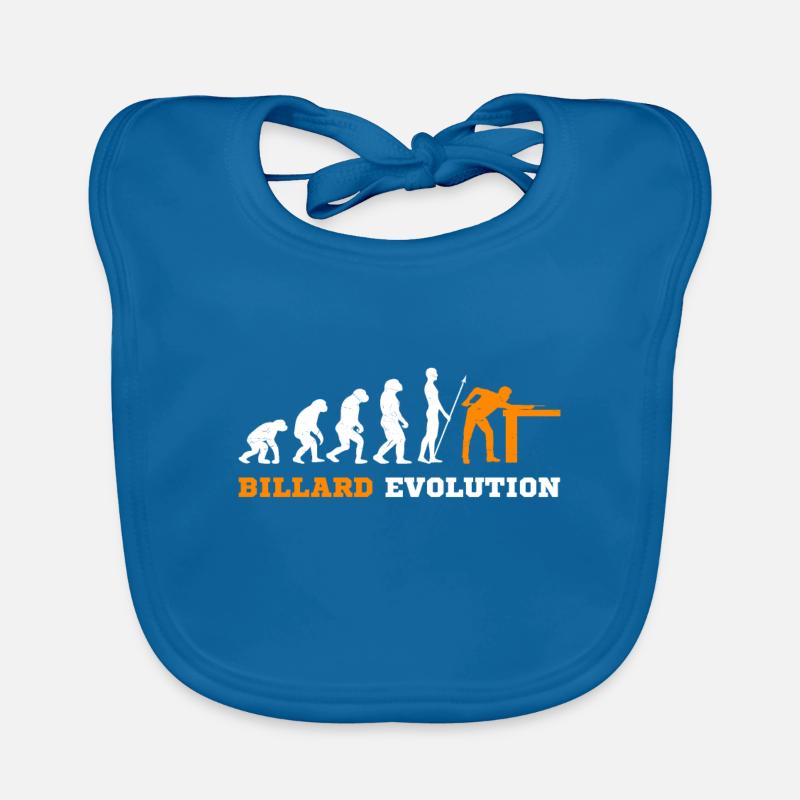 Billard Evolution Snooker Pool Baby Bio-Lätzchen