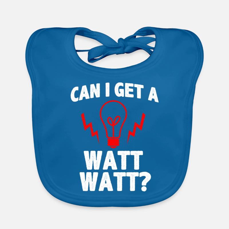 Watts d'électricité Bavoir bio Bébé