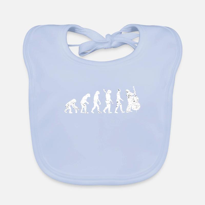 Double Bass Evolution Organic Baby Bibs