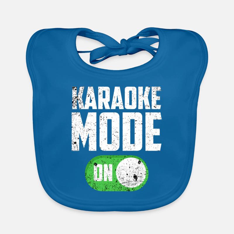 Karaoke Organic Baby Bibs