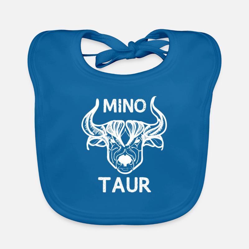 Starker Minotaurus Baby Bio-Lätzchen