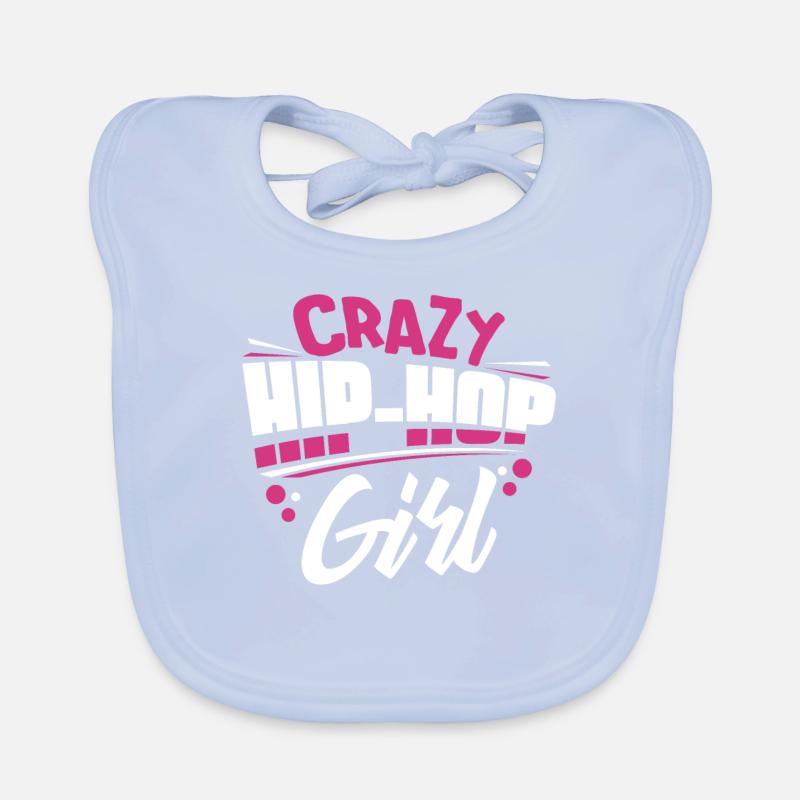 Hip Hop Mädchen Baby Bio-Lätzchen