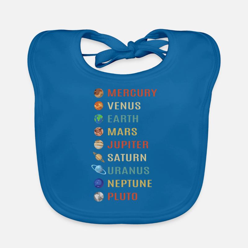 Planètes univers Bavoir bio Bébé