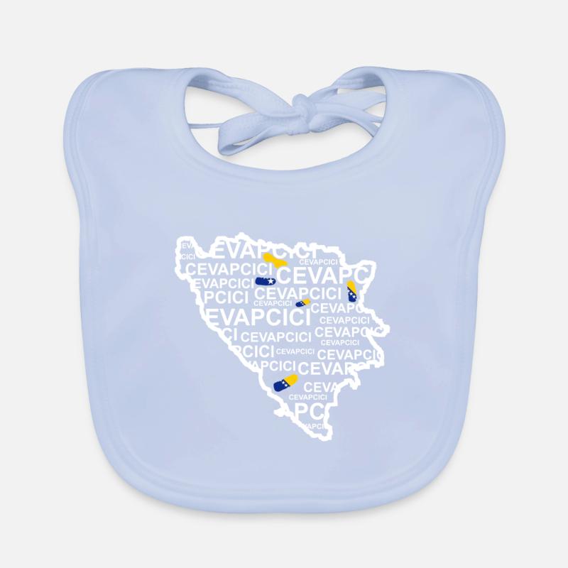 Cevapcici Bosnien Hackfleisch Wurst Baby Bio-Lätzchen