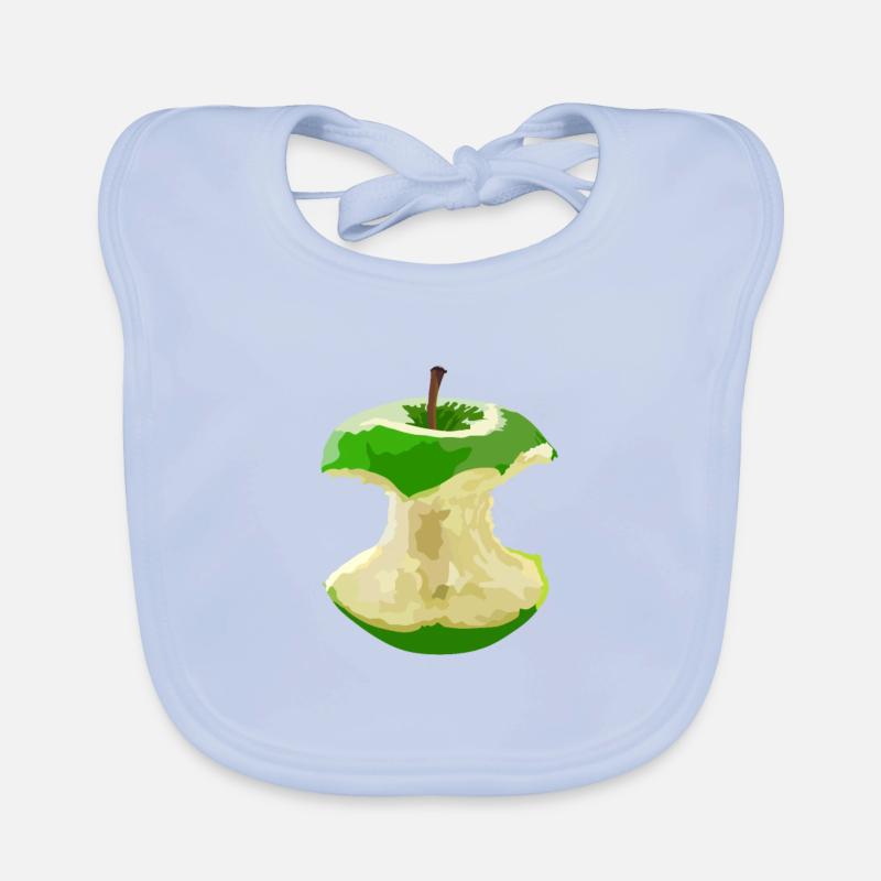 Apple Apfel Baby Bio-Lätzchen