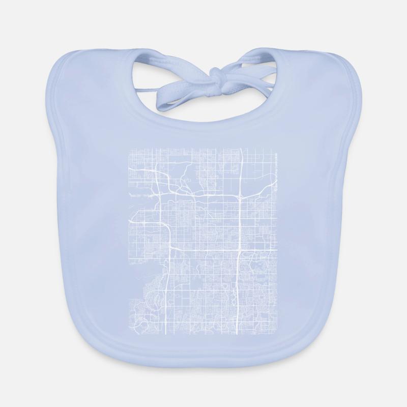 Plan et rues de Minimal Tempe Bavoir bio Bébé