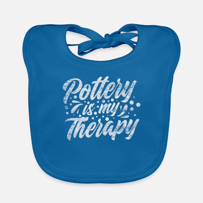 do pottery Organic Baby Bibs