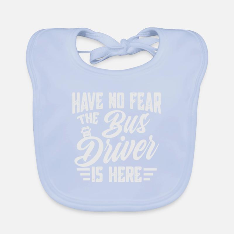 bus driver Organic Baby Bibs