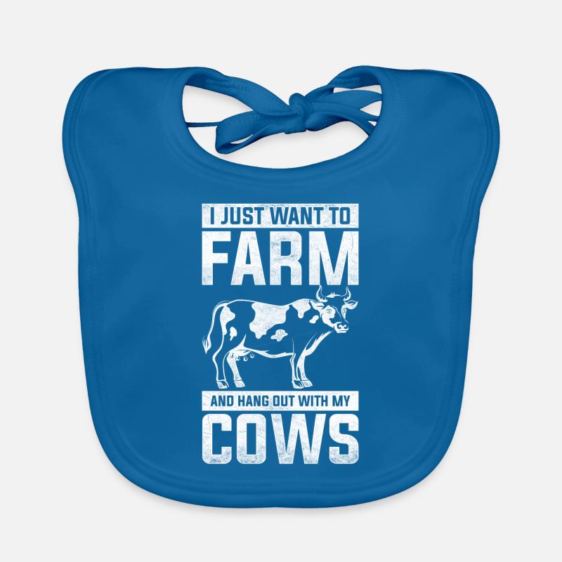 cow Organic Baby Bibs