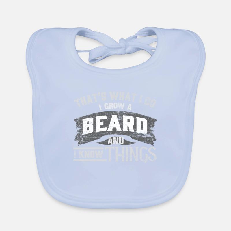 beard Organic Baby Bibs