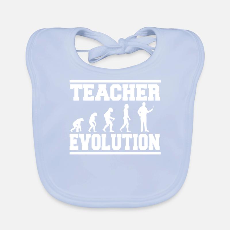 Tee shirt TEACHER EVOLUTION Bavoir bio Bébé