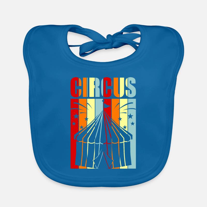 cirque Bavoir bio Bébé
