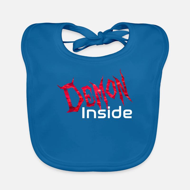 Demon Inside Bavoir bio Bébé
