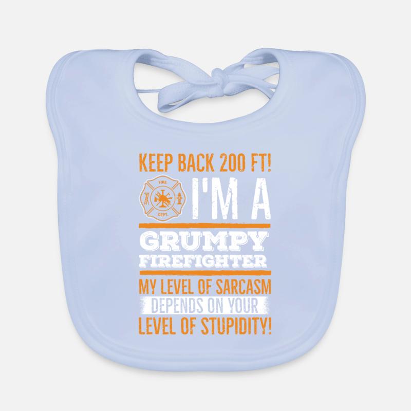 Pompier pompier Bavoir bio Bébé