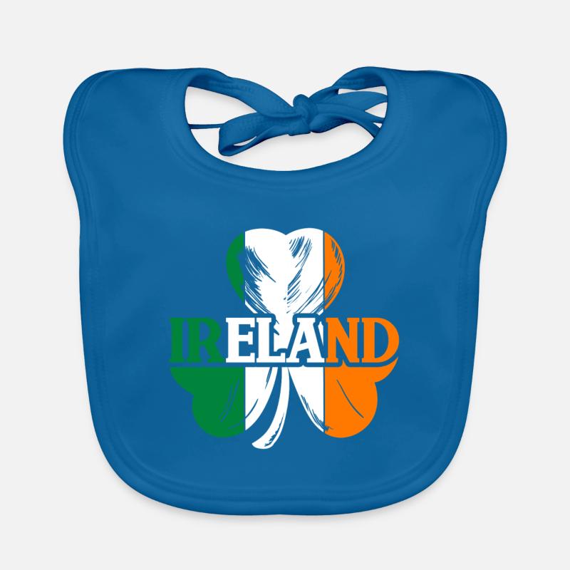 idée cadeau drapeau Irlande Bavoir bio Bébé