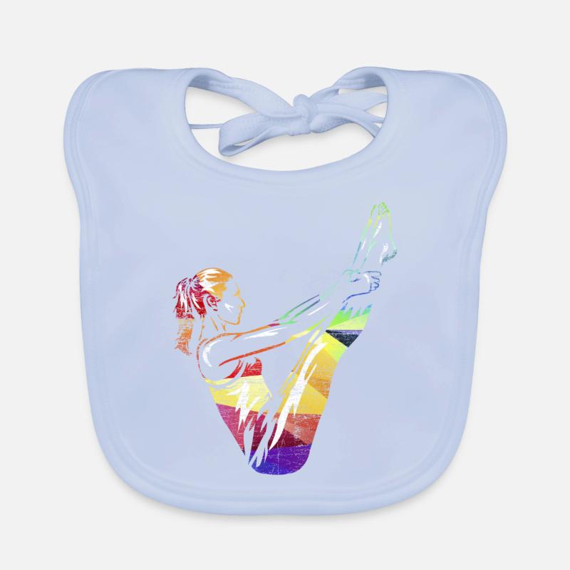 Cadeau Pilates Bavoir bio Bébé