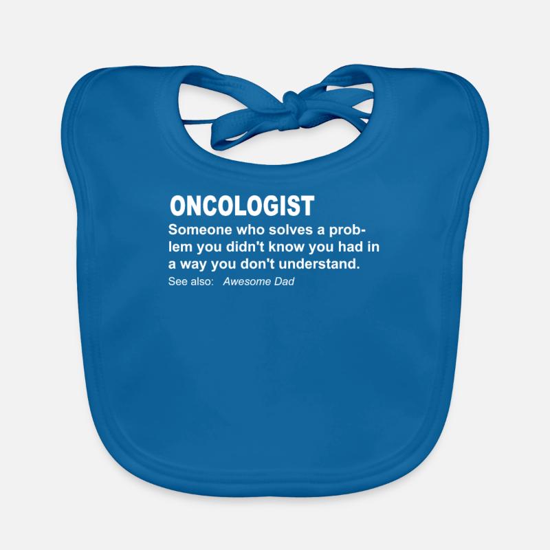 Funniest Oncologist Tee Baby Bio-Lätzchen