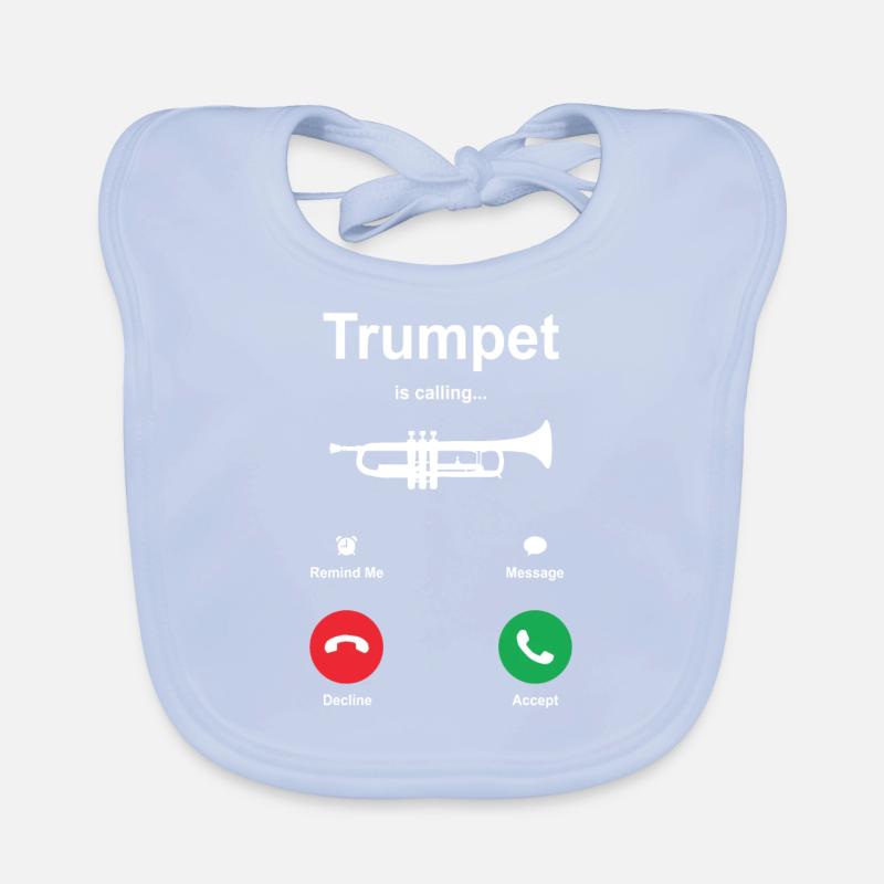 Trompete Baby Bio-Lätzchen